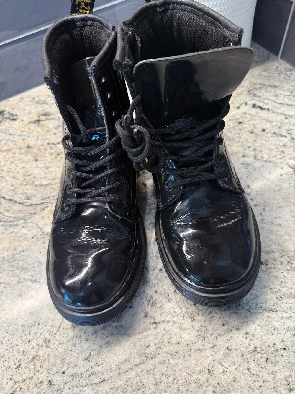 Doctor Martens Patent Leather Boots